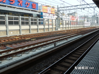 上野東京ライン（東北縦貫線）工事 御徒町駅2(ポイント部)