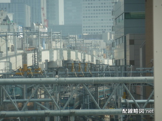 上野東京ライン（東北縦貫線）工事 秋葉原駅4(神田付近線路)