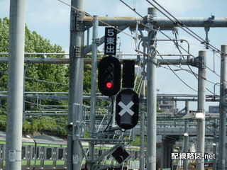 上野東京ライン（東北縦貫線）工事 上野駅1(5番線下り出発信号機)