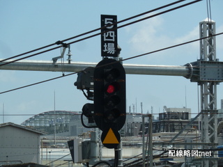 上野東京ライン（東北縦貫線）工事 上野駅6(5番線第四場内信号機)