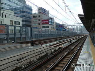 上野東京ライン（東北縦貫線）工事 御徒町駅2(線路)