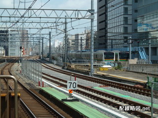 上野東京ライン（東北縦貫線）工事 秋葉原駅1(御徒町方線路)