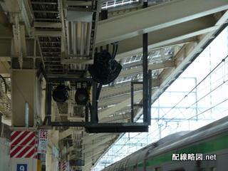 上野東京ライン（東北縦貫線）工事 東京駅2(9番線場内信号機)