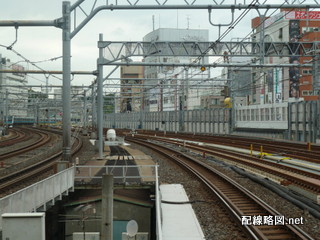 上野東京ライン（東北縦貫線）工事 御徒町駅1(上野方線路)