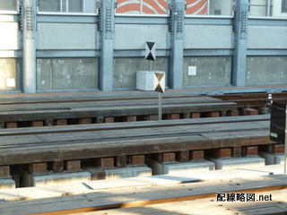 上野東京ライン（東北縦貫線）工事 御徒町駅3(工事用車両転線設備が撤去)