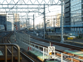 上野東京ライン（東北縦貫線）工事 秋葉原駅1(御徒町方線路)
