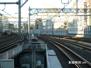 上野東京ライン工事 御徒町駅1(上野方線路)