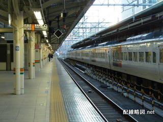 上野東京ライン工事 東京駅3(9番線線路)