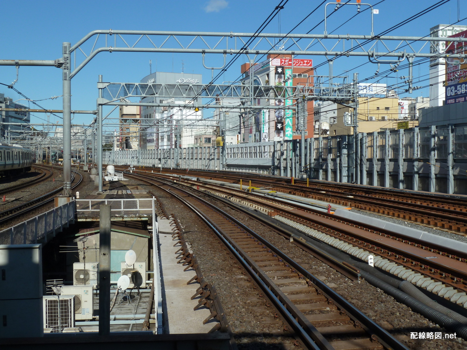 上野東京ライン工事 御徒町駅1(上野方線路)