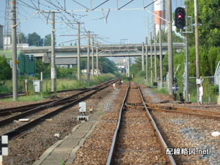 南四日市駅北側