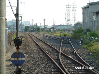 南四日市駅北側