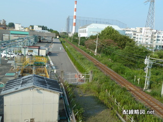 南四日市駅北側跨線橋