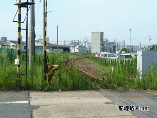 四日市港線線路