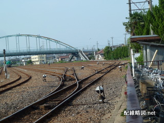 塩浜地区線路