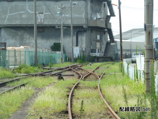 収受線渡り線