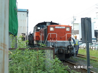 旧四日市港駅貨車入換