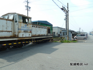 旧四日市港駅貨車入換