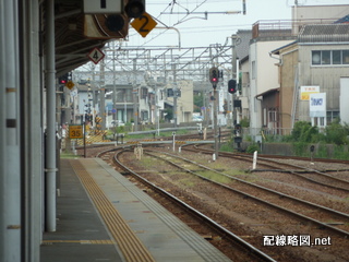 富田浜方線路