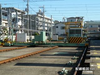 荒川電車営業所トラバーサー