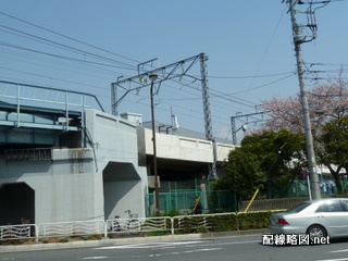 東京メトロ東西線車庫引込線