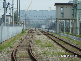 越中島貨物駅着発線