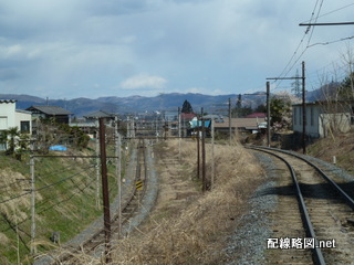 セメント専用線、武甲線廃線跡、秩父本線の3線区間