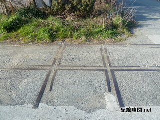 線路同士の十字交差