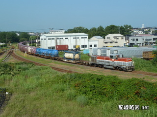 酒田駅から列車が来た