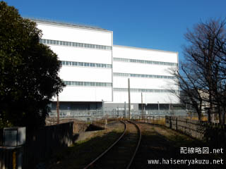 新幹線浜松工場方面