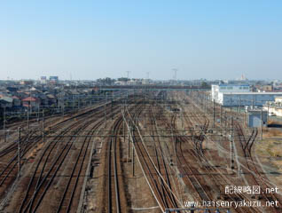 西浜松駅構内