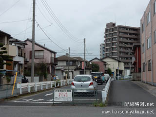 川崎製鉄専用線跡の駐車場