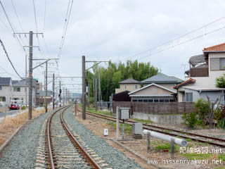 谷川踏切豊川方