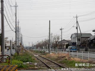 古河電工工場跡をめざす