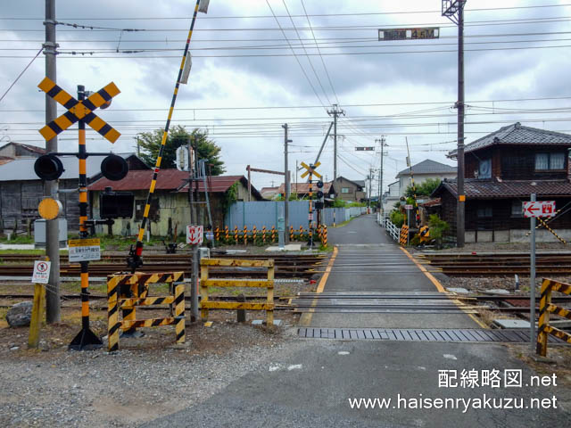 美濃赤坂駅踏切