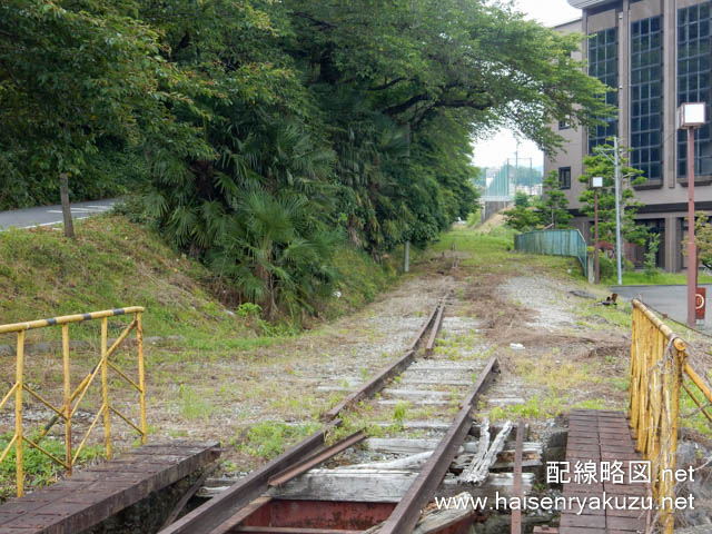 美濃赤坂駅踏切跡