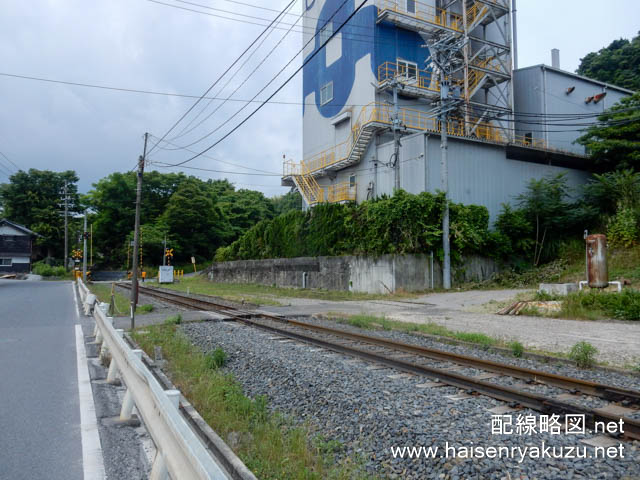 乙女坂駅荷役線跡