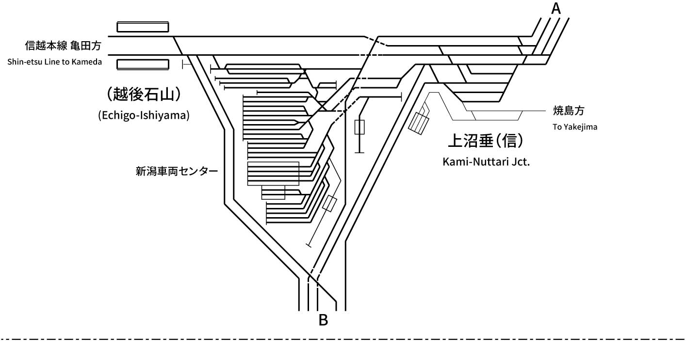白新線 - 配線略図.net