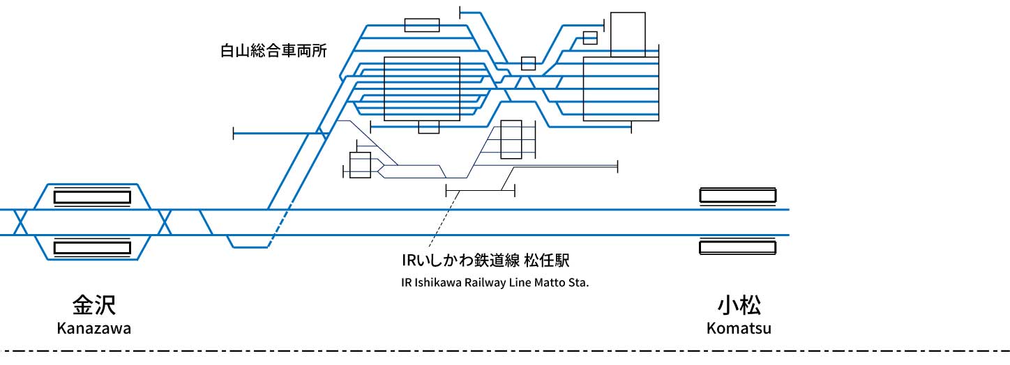 線路一覧略図】 福知山鉄道管理局 昭和27年 ※当時の施設担当者が線路の 